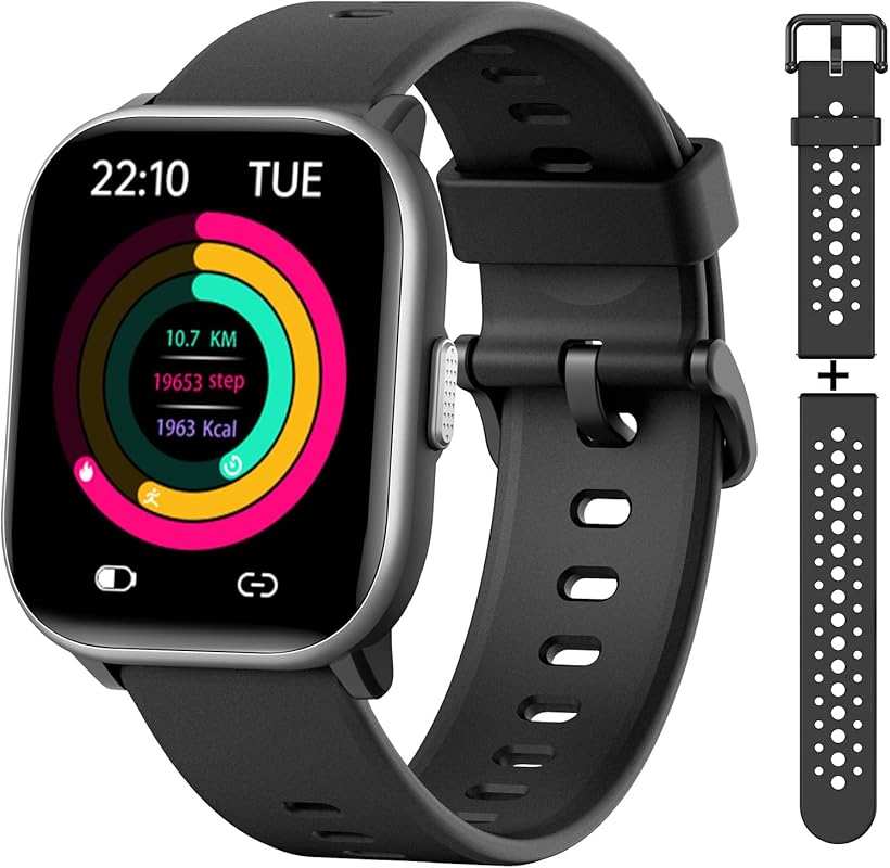 IP68 Waterproof Kids Smart Watch: 19 Sports Modes, Sleep Tracking, Ped