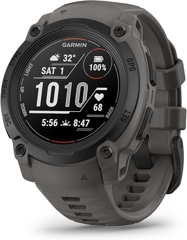 Garmin Instinct E 40mm Rugged GPS Smartwatch: 24/7 Health Monitoring &