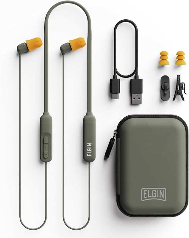Elgin Discord Gen 3 OSHA Compliant Wireless Bluetooth Earplug Earbuds 