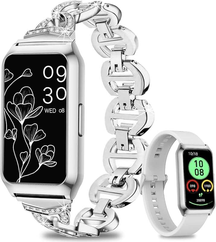 GADIXY Smart Watch: 7+ Day Battery, Heart Rate, SpO2, Sleep, IP68 Fitn