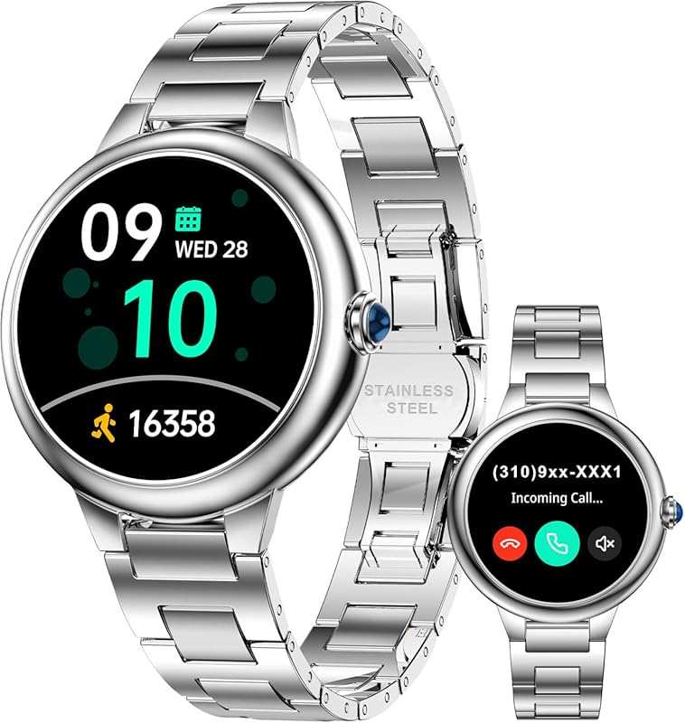 SOUYIE 2026 DA GPT Smart Watch for Women: AMOLED, AI Face, Health, 107 Sports Modes