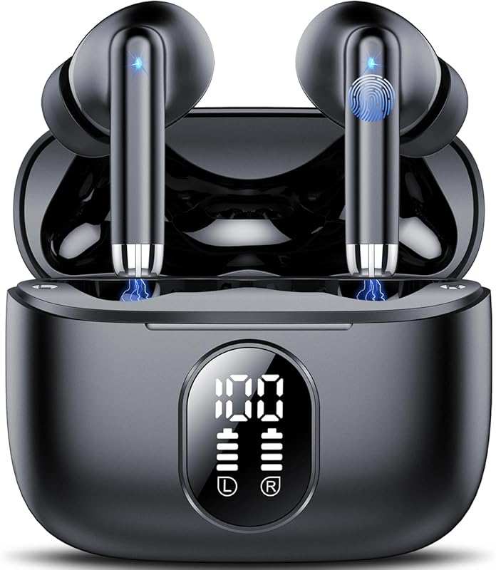QXQ 2026 Wireless Earbuds: Bluetooth 5.4, HiFi Stereo, 4 ENC Mics, 40H