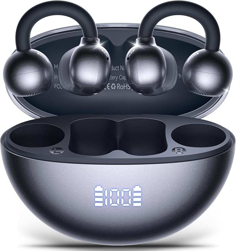 Hybrid ANC Wireless Earbuds: AI Translation, Hi-Res Stereo, Open Ear D