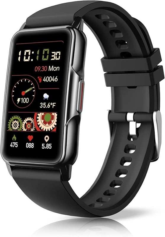 Health & Fitness Smart Watch: 24/7 Heart Rate, SpO2, Sleep, 115 Sports