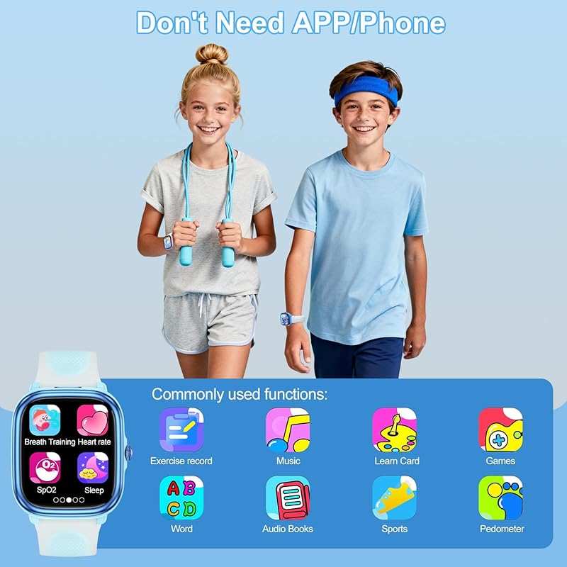 MINIBEAR Smart Watch for Kids: Blue 1.83