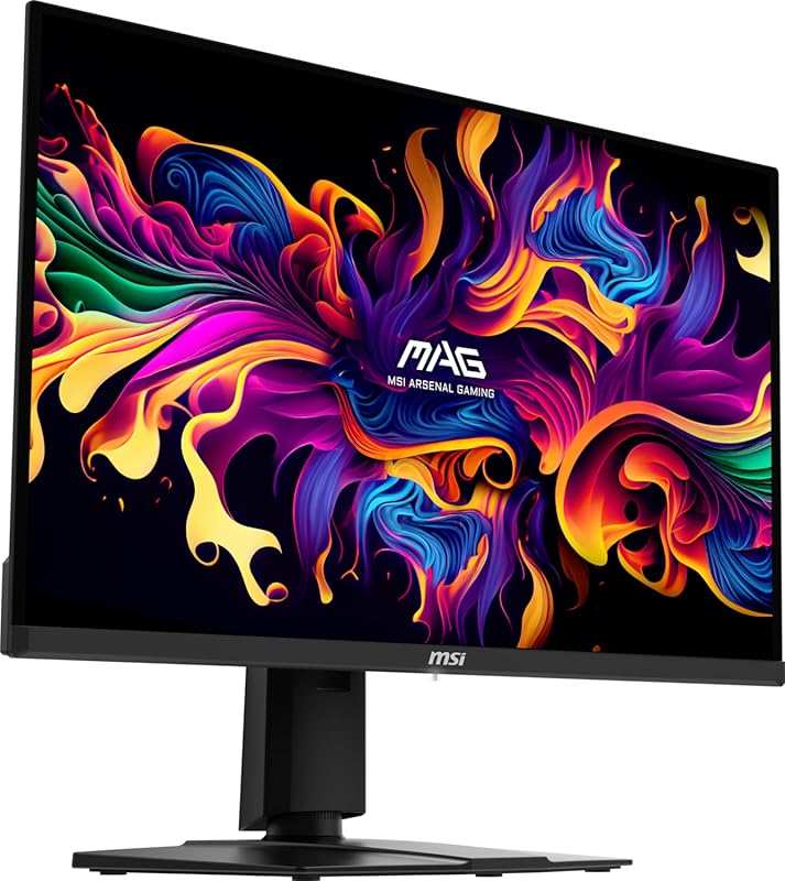 MSI MAG 271QPX QD-OLED 27-inch Gaming Monitor, QHD 360Hz, 0.03ms Respo