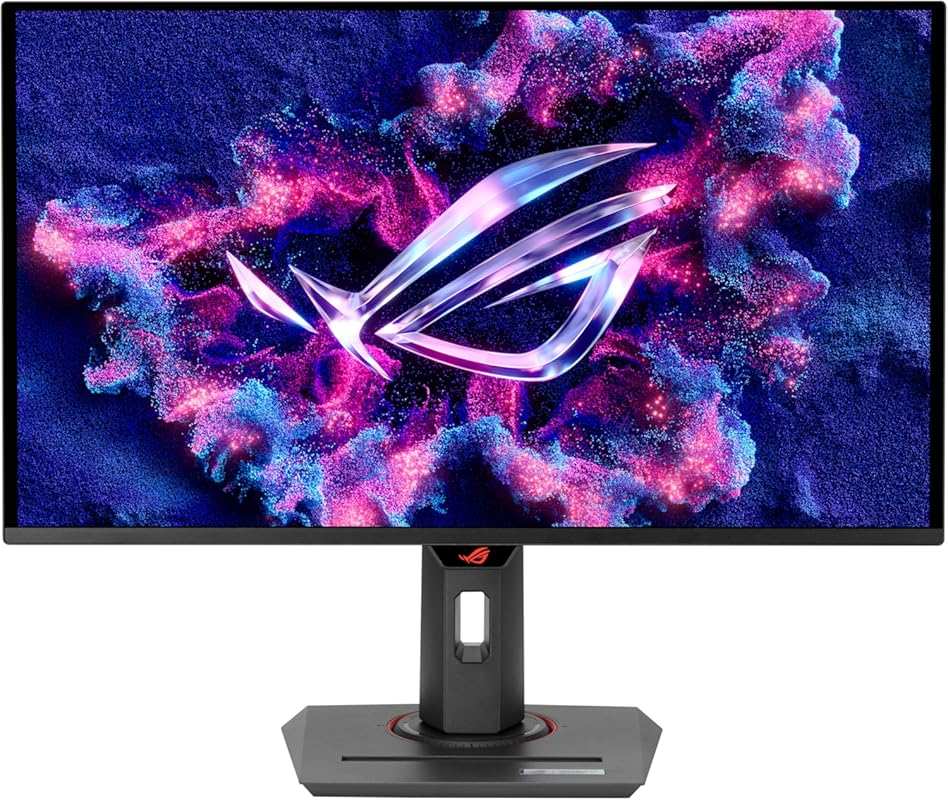 ASUS ROG Strix 26.5 Inch QHD 1440p 360Hz QD-OLED Gaming Monitor, 0.03m